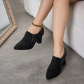 Aisha Suede Heels