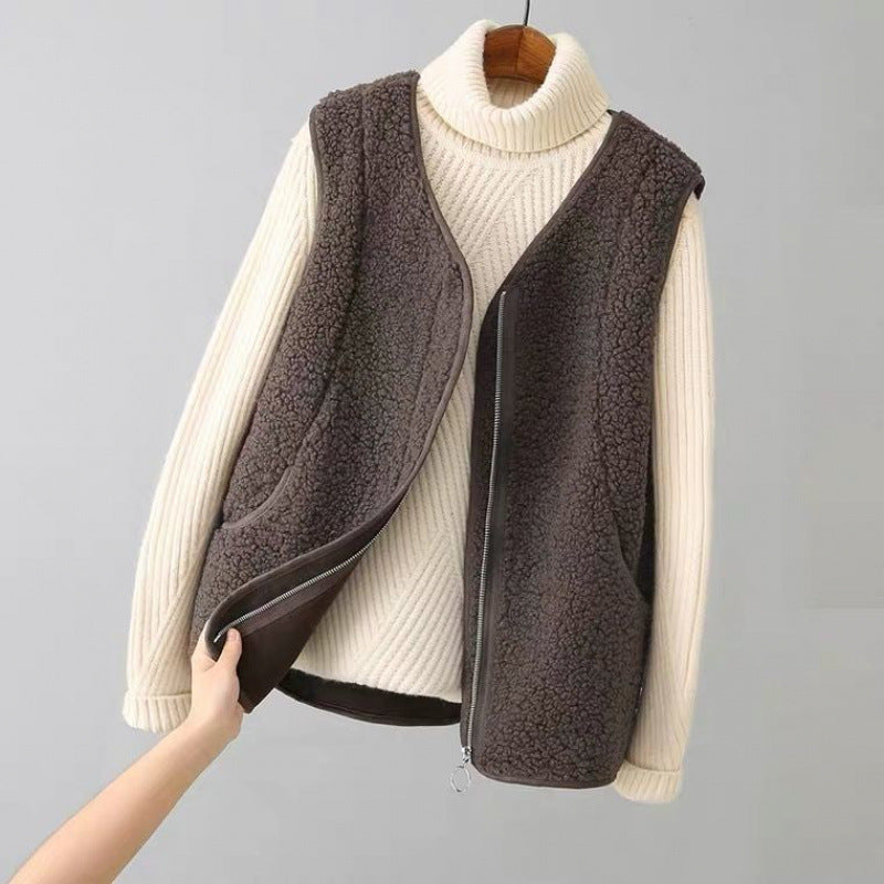 Louise Sherpa Vest