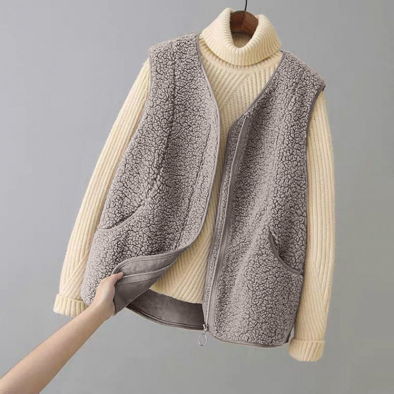 Louise Sherpa Vest