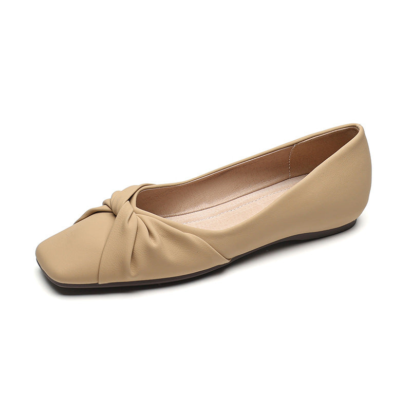 Marcella Leather Flats