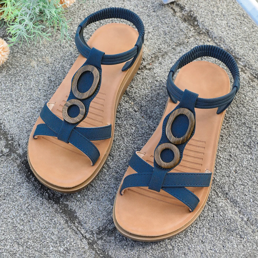 Soleil Boho Flat Sandals