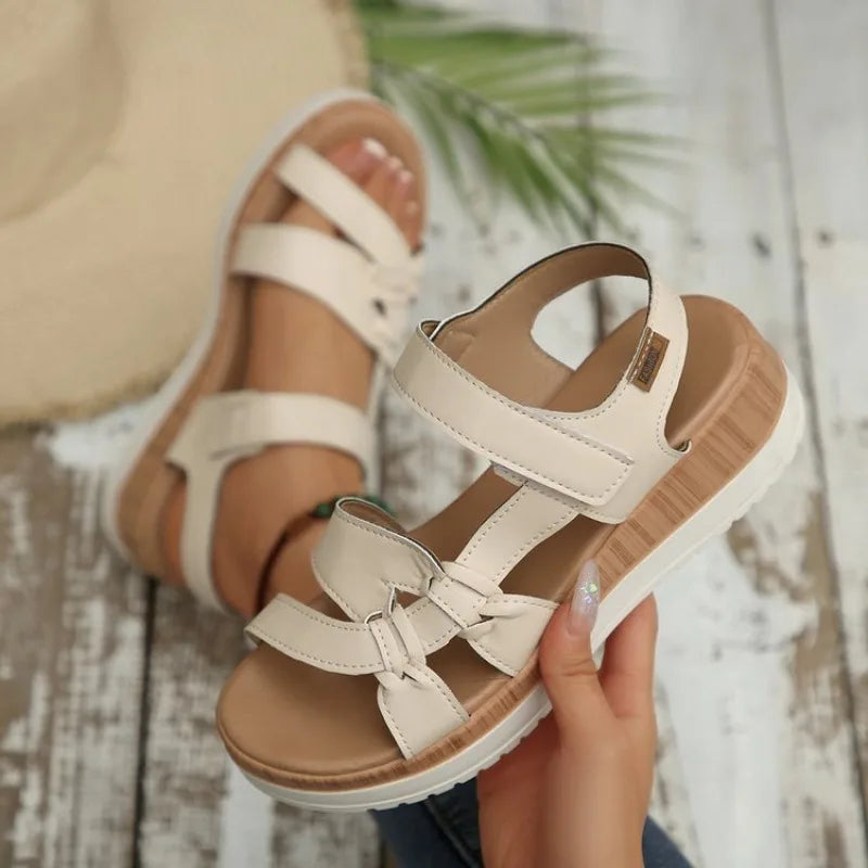 Valencia Platform Wedge Sandals