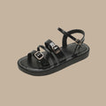 Siena Leather Flat Sandals