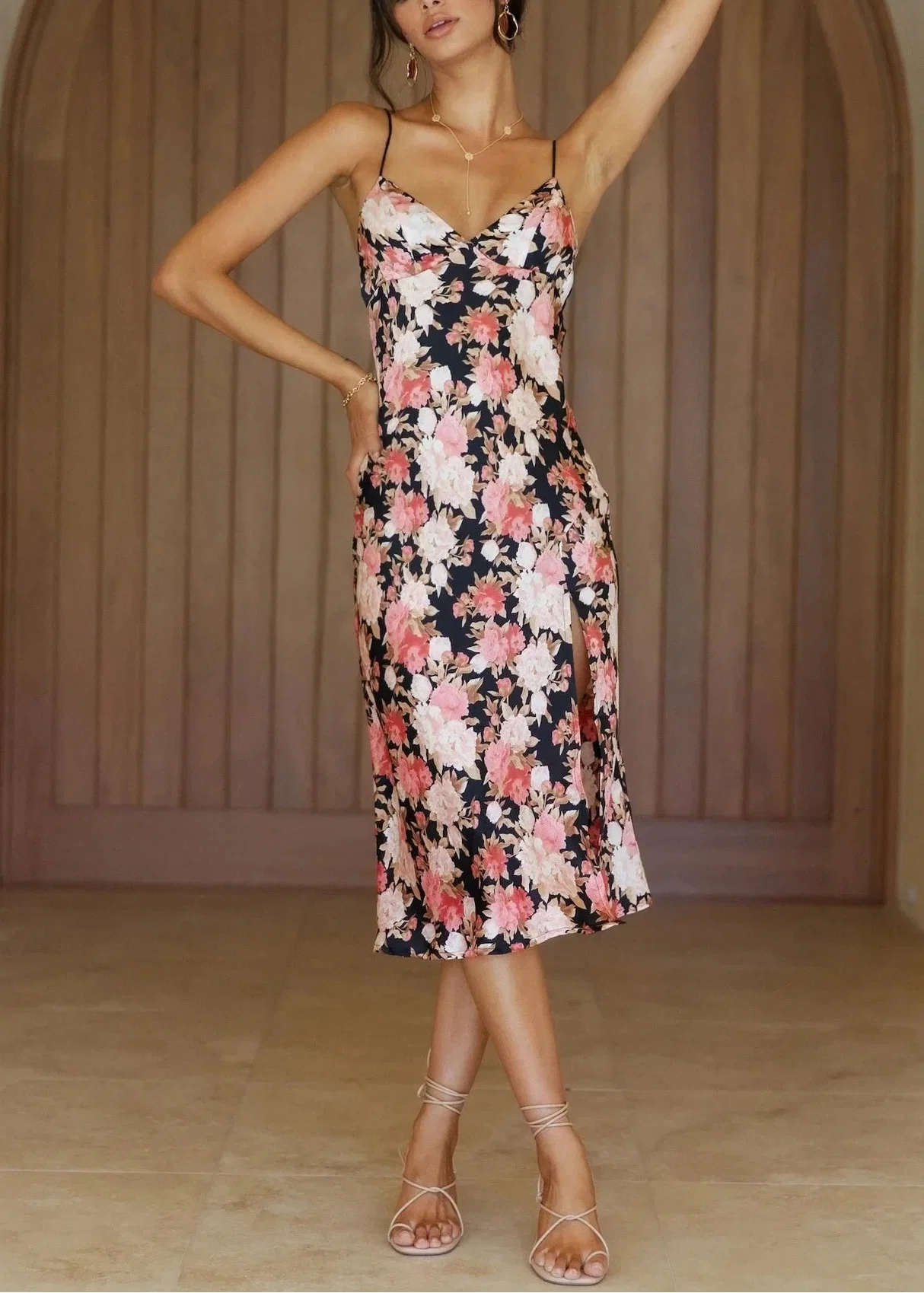 Rosalind Floral Slip Dress