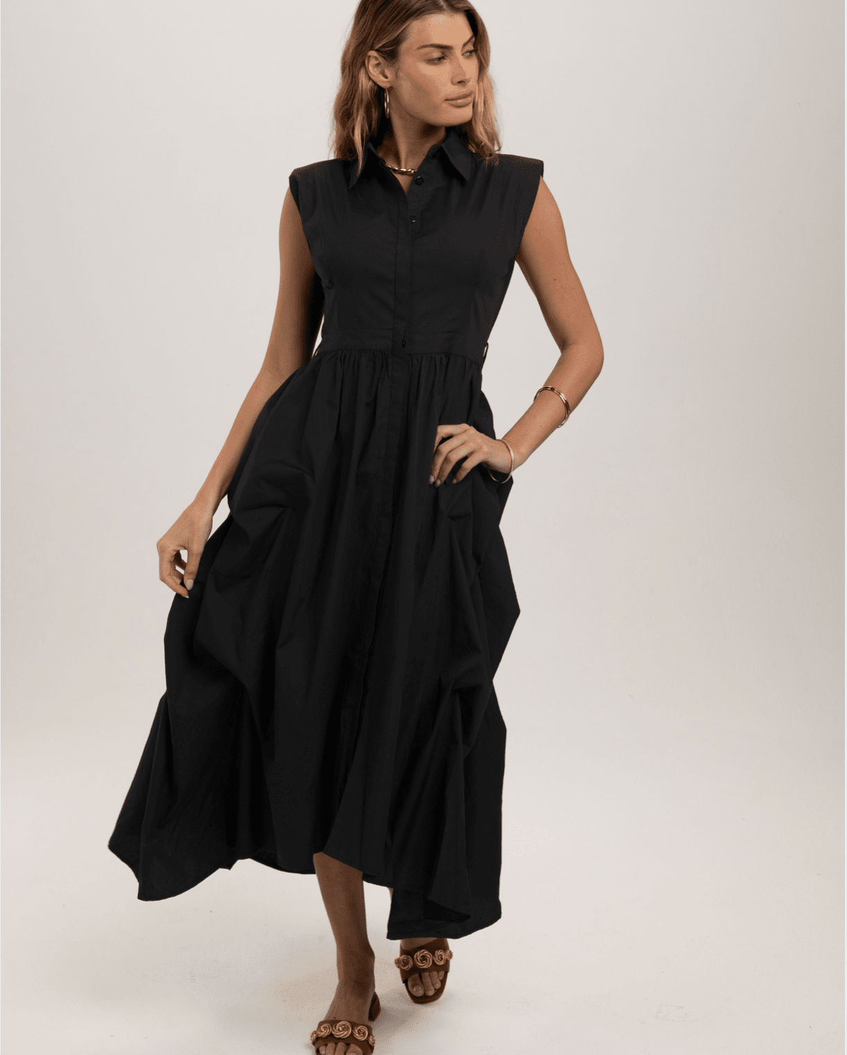JUSTINE - Black Dress