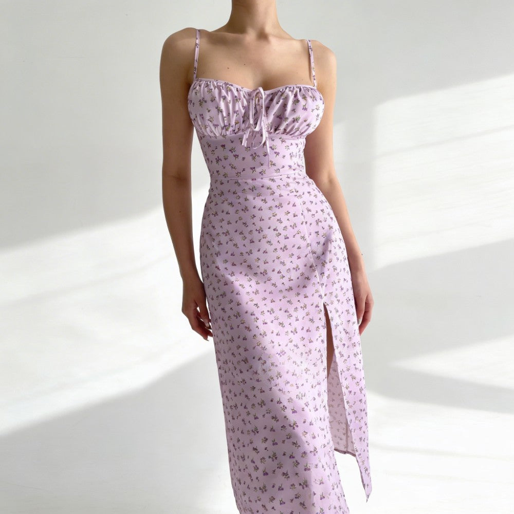 Seraphine Floral Midi Slip Dress