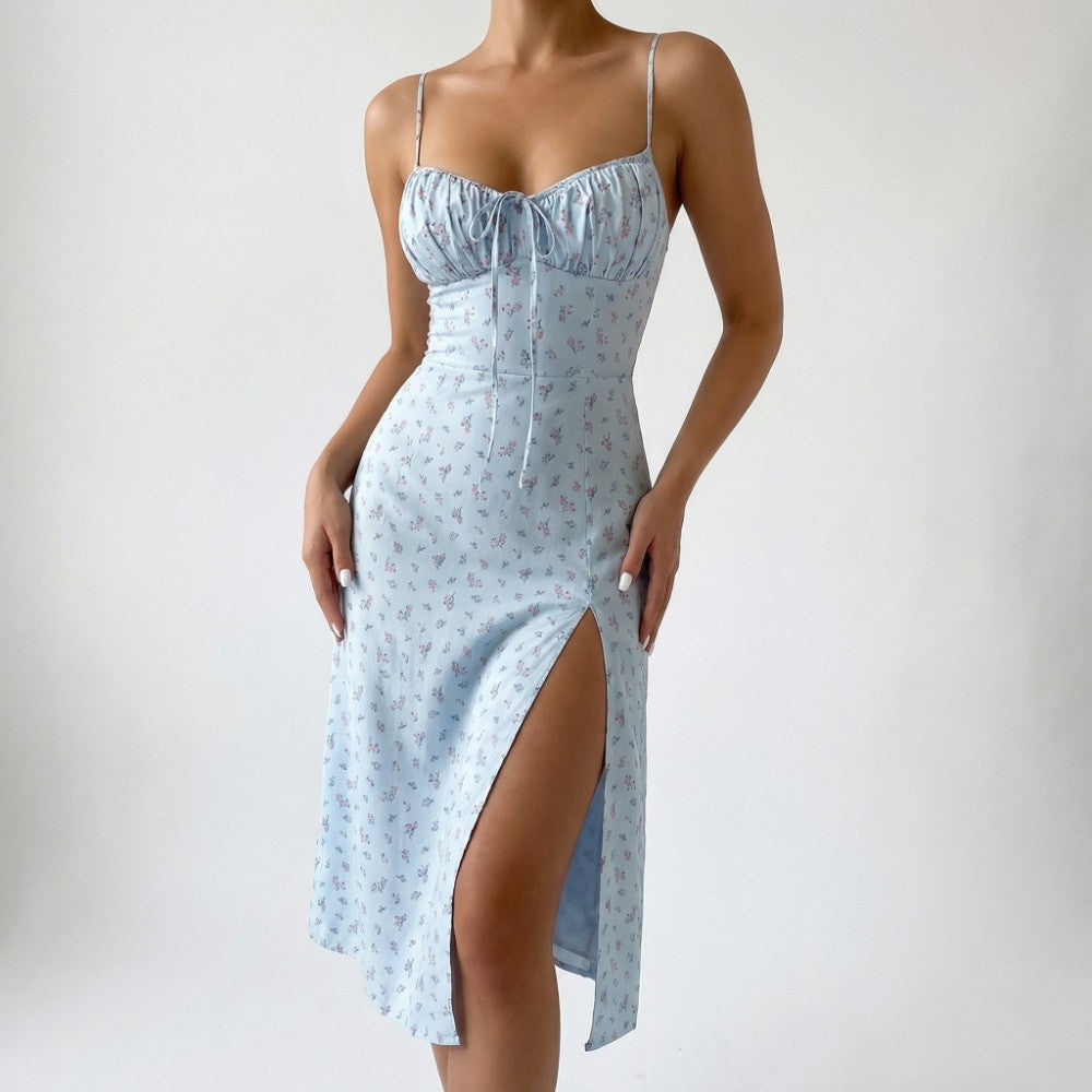 Seraphine Floral Midi Slip Dress