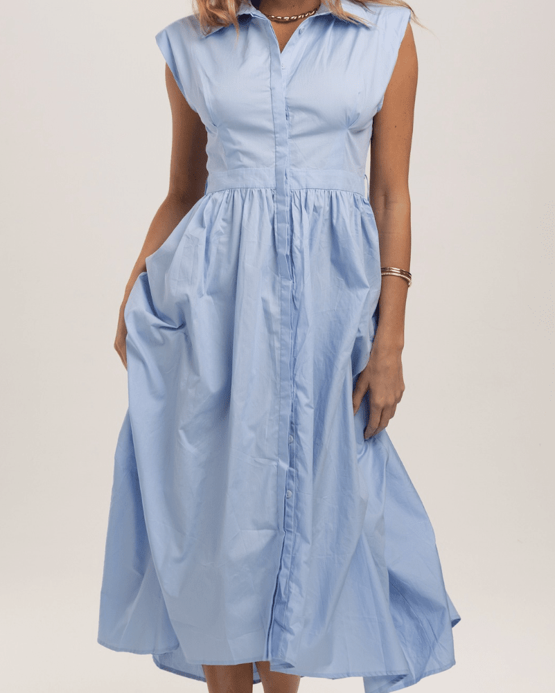 JUSTINE - Blue Dress