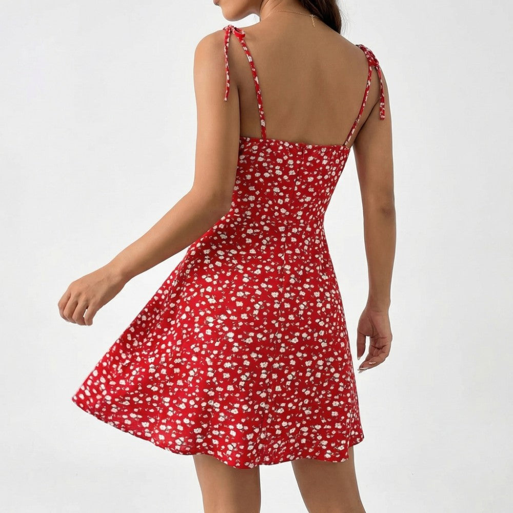 Evelyn Floral Mini Dress