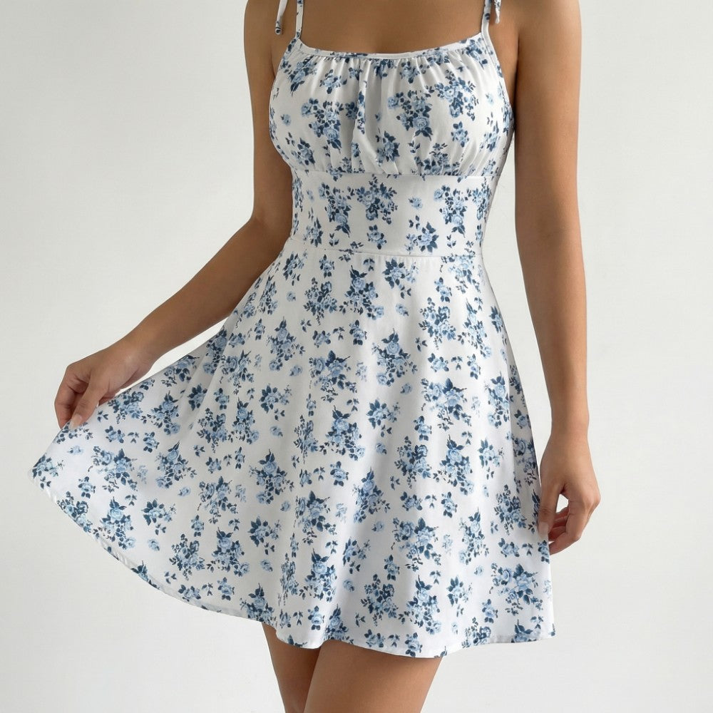 Evelyn Floral Mini Dress