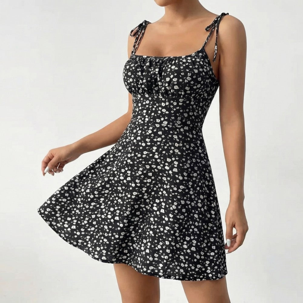 Evelyn Floral Mini Dress