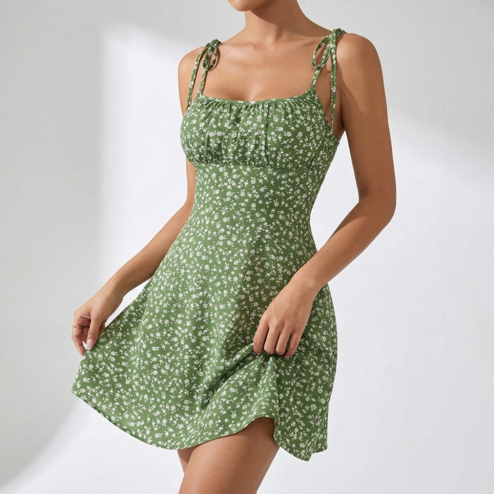 Evelyn Floral Mini Dress